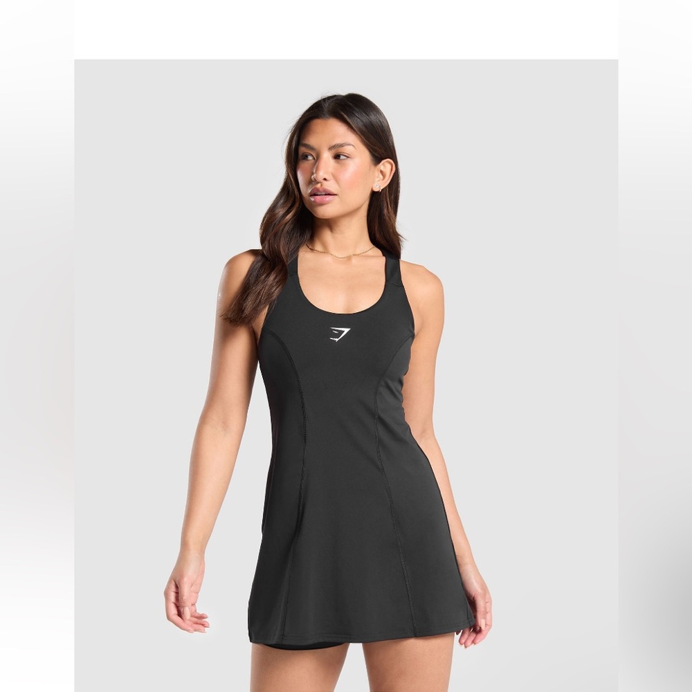 NEW Gymshark Sport Dress - Black Size Small